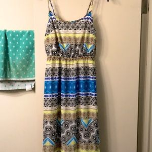 Long Summer Pattern Dress